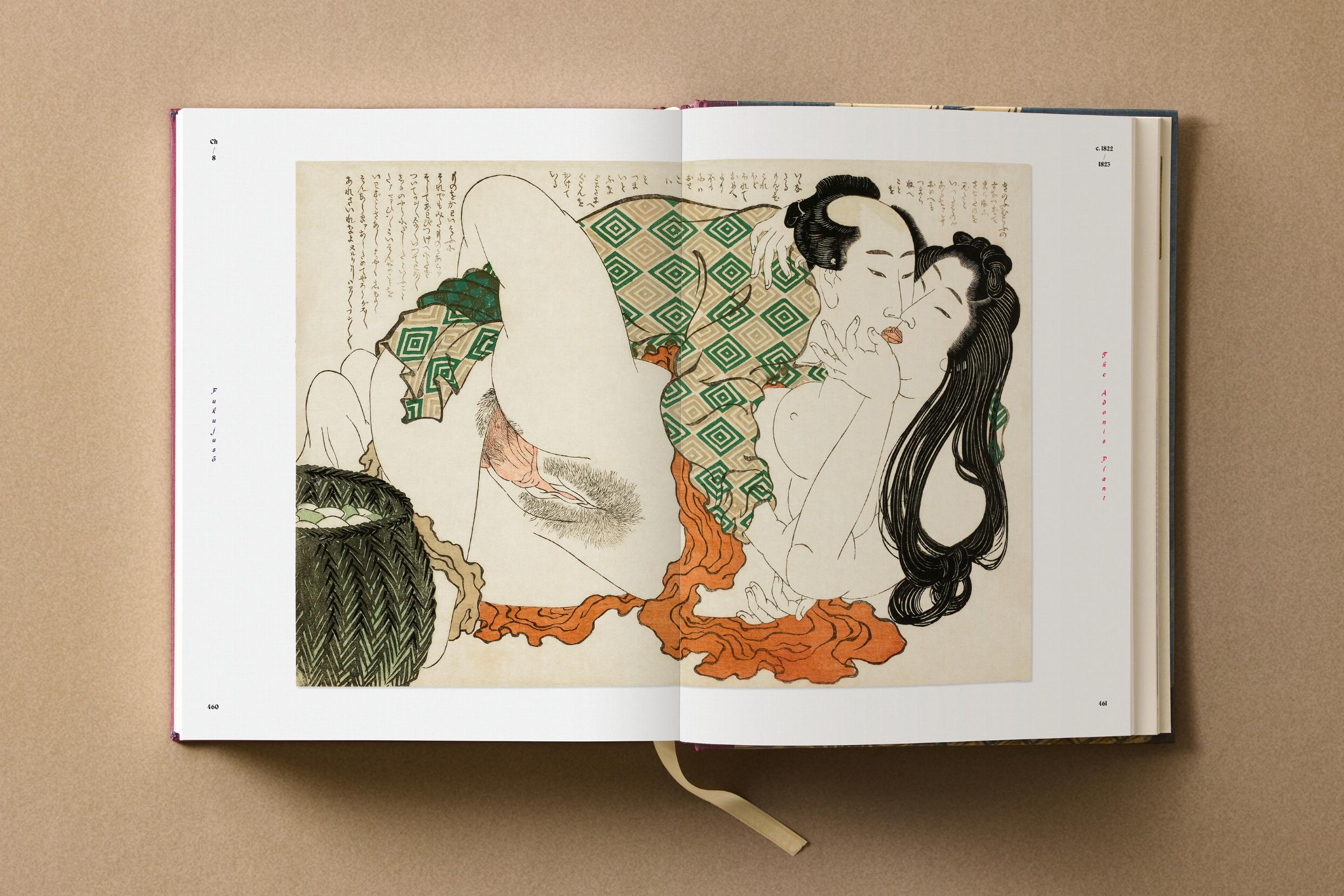 Hokusai. Shunga (German, French, English)
