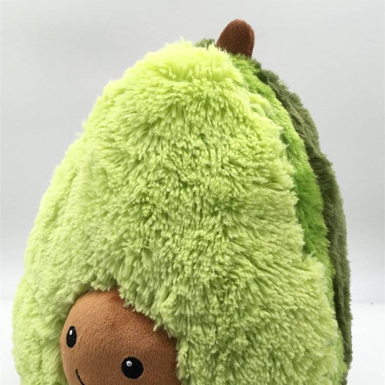 Plush Avocado Pillow – Soft Stuffed Toy and Decorative Cushion
