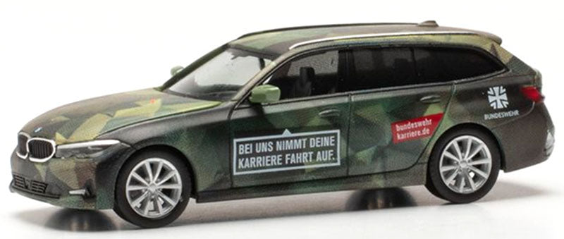 Herpa 746878 1/87 Scale German Army - Bmw 3 Series Touring High
