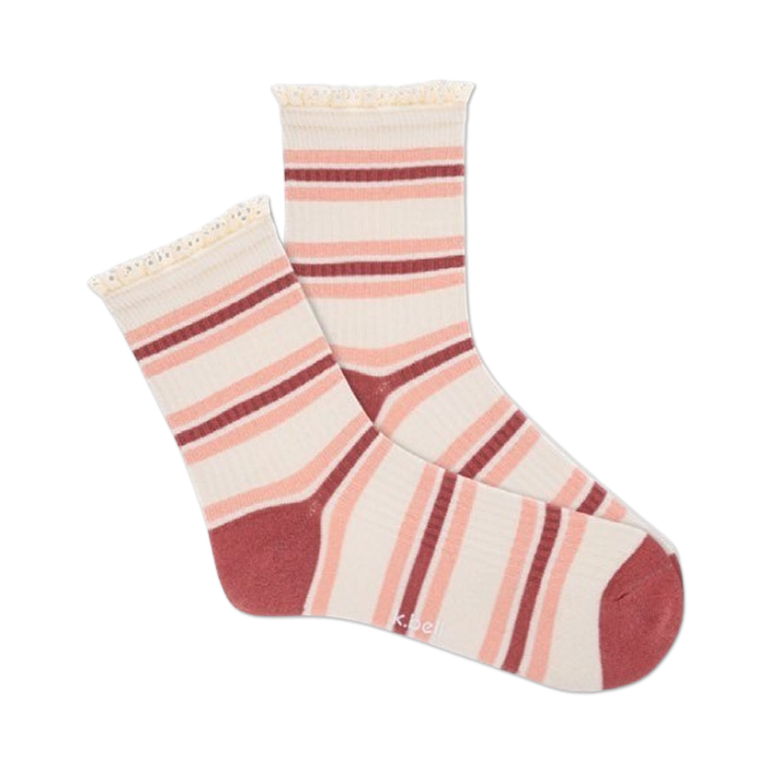 Crochet Lace Ribbed Quarter