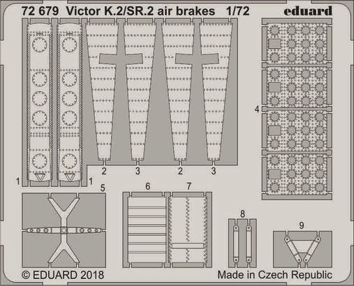 Eduard 72679 1/72 Aircraft- Victor K2/SR2 Airbrakes for ARX