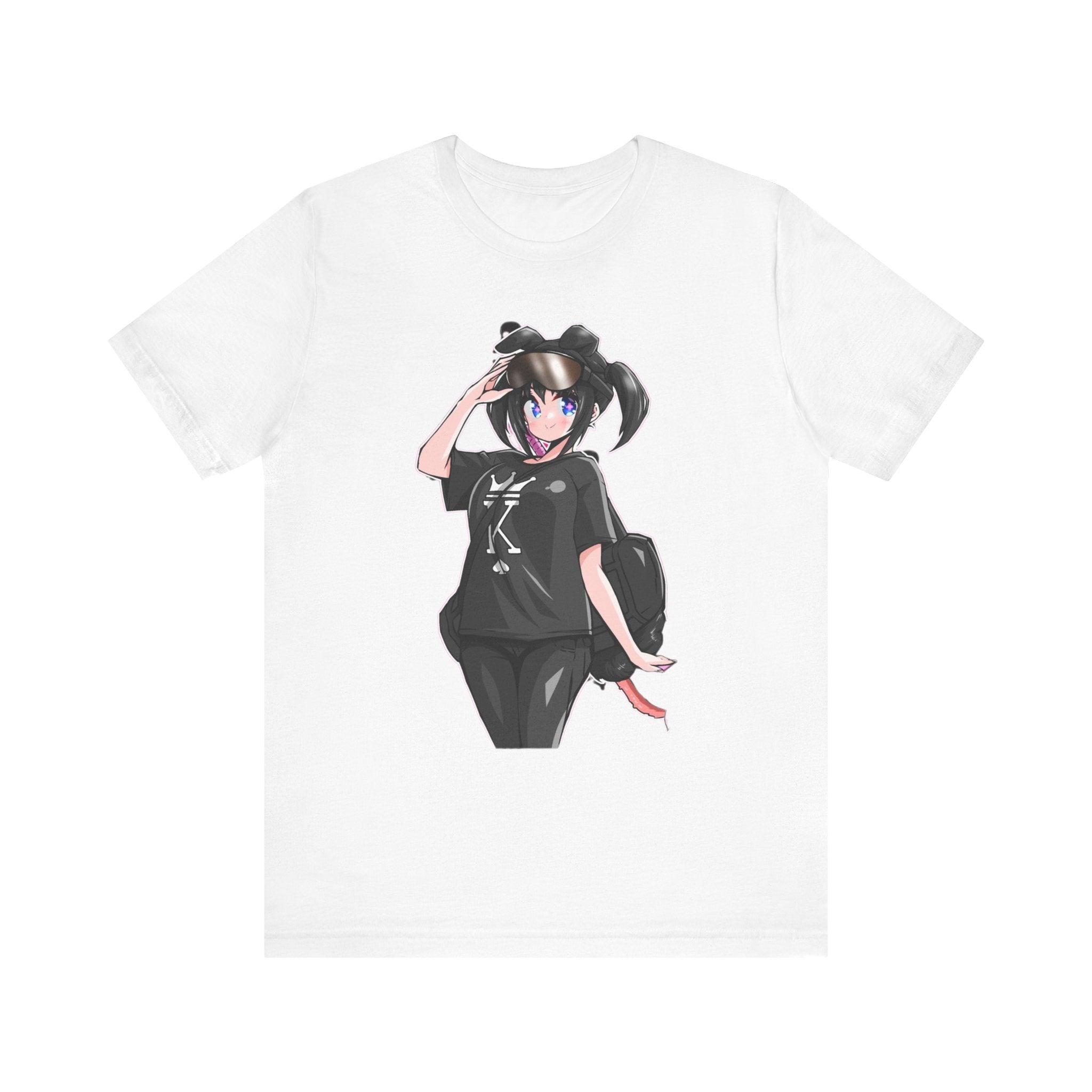 Lewd Anime-Themed Unisex Tee for Fans, Cute Graphic T-Shirt, Comfortable Everyday Wear, Perfect Gift for Anime Lovers, Stylish Casual Top