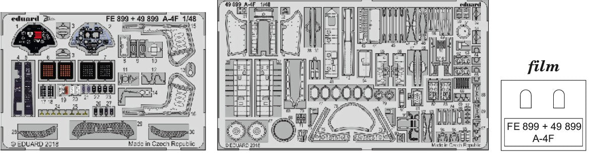 Eduard 49899 1/48 Aircraft- A4F for HBO (Painted)