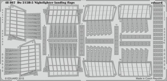 Eduard 48867 1/48 Aircraft- Do215B5 Night Fighter Landing Flaps for ICM