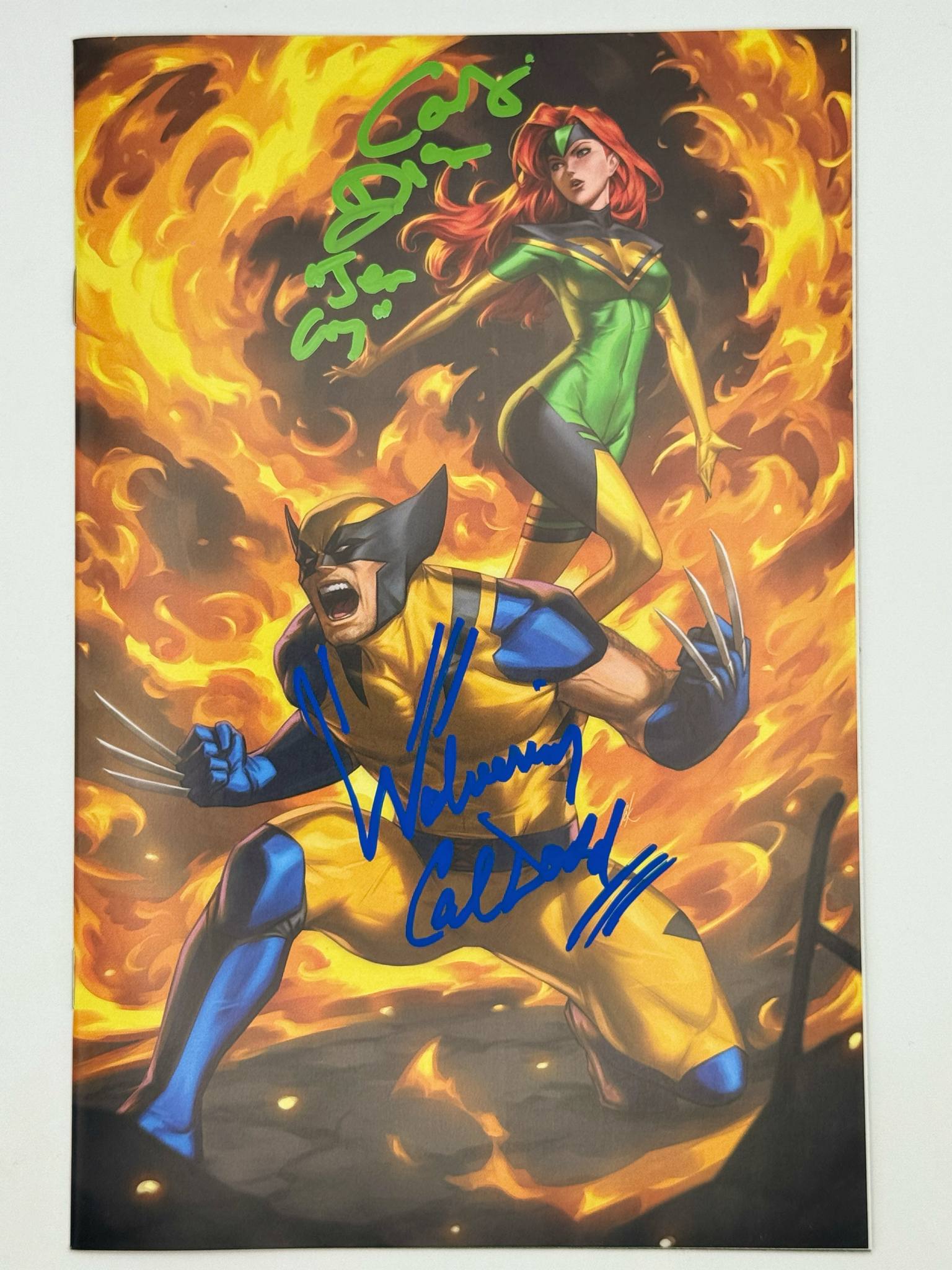 [SIGNED BY CATHERINE DISHER | CAL DODD] Wolverine #5 Unknown Comics Ejikure Exclusive Virgin Var [IN STOCK]