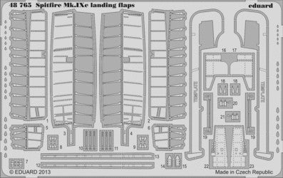 Eduard 48765 1/48 Aircraft- Spitfire Mk IXc Landing Flaps for EDU