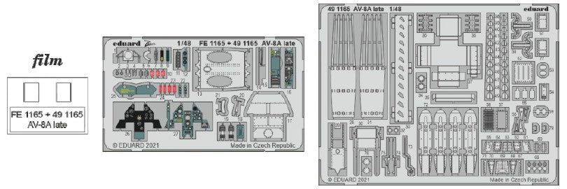 Eduard 491165 1/48 Aircraft- AV8A Late for KIN (Painted)