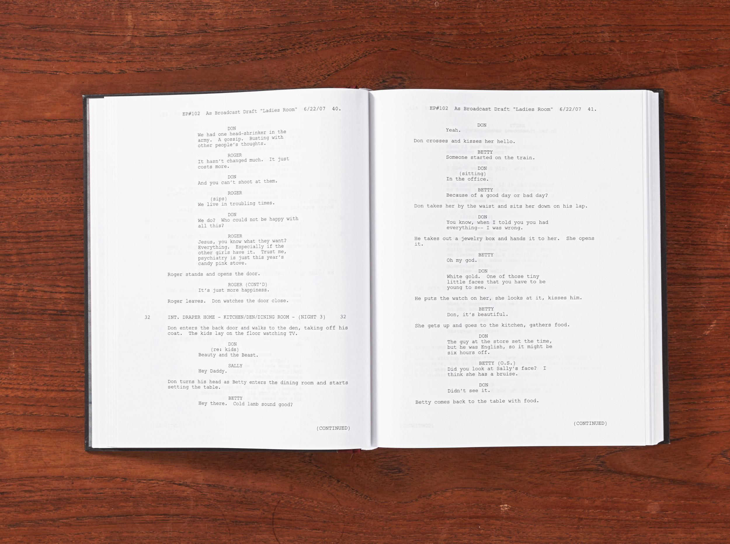 Matthew Weiner. Mad Men. 7 Vols. Script Edition  (English)