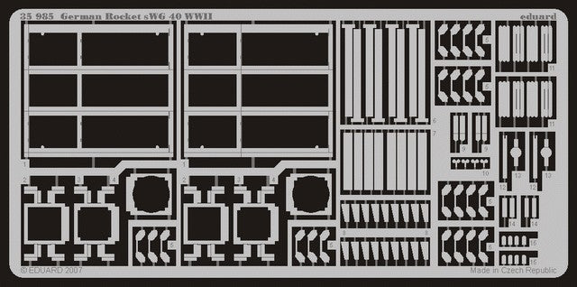 Eduard 35985 1/35 Armor- German Rocket sWG40 WWII for DML