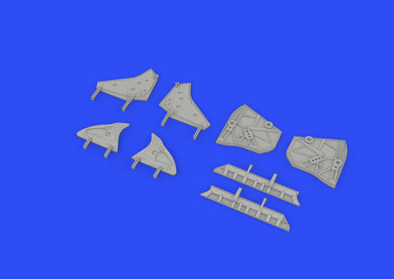 Eduard 648594 1/48 Aircraft- MiG19 Wheel Well Doors for EDU & TSM (Resin)
