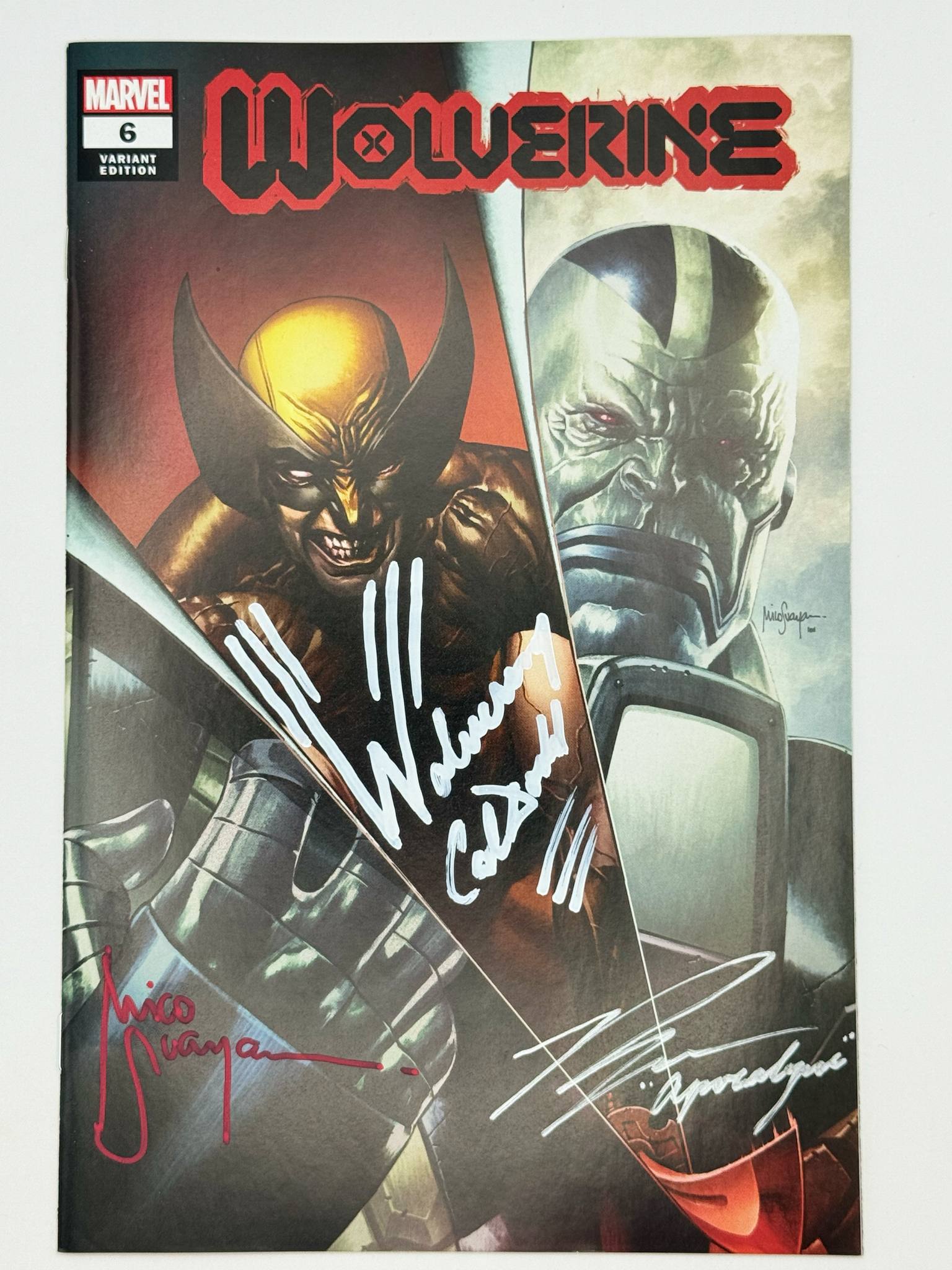 [SIGNED BY MICO SUAYAN | CAL DODD | ROSS MARQUAND] Wolverine #6 Unknow