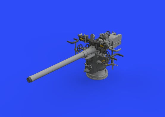 Eduard 648327 1/48 Aircraft- German Submarine 8,8cm Gun for TSM (Photo-Etch & Re
