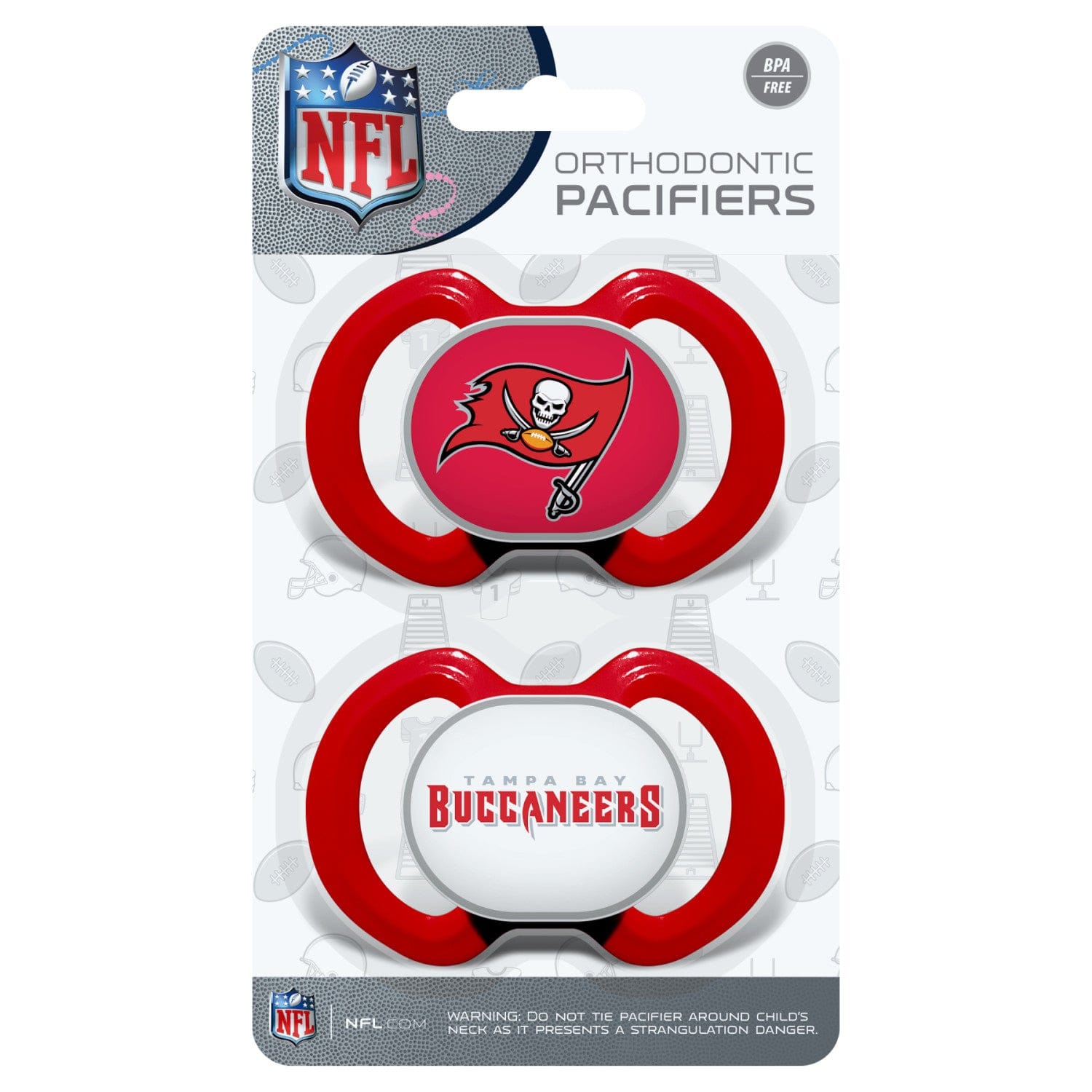 Tampa Bay Buccaneers - Pacifier 2-Pack