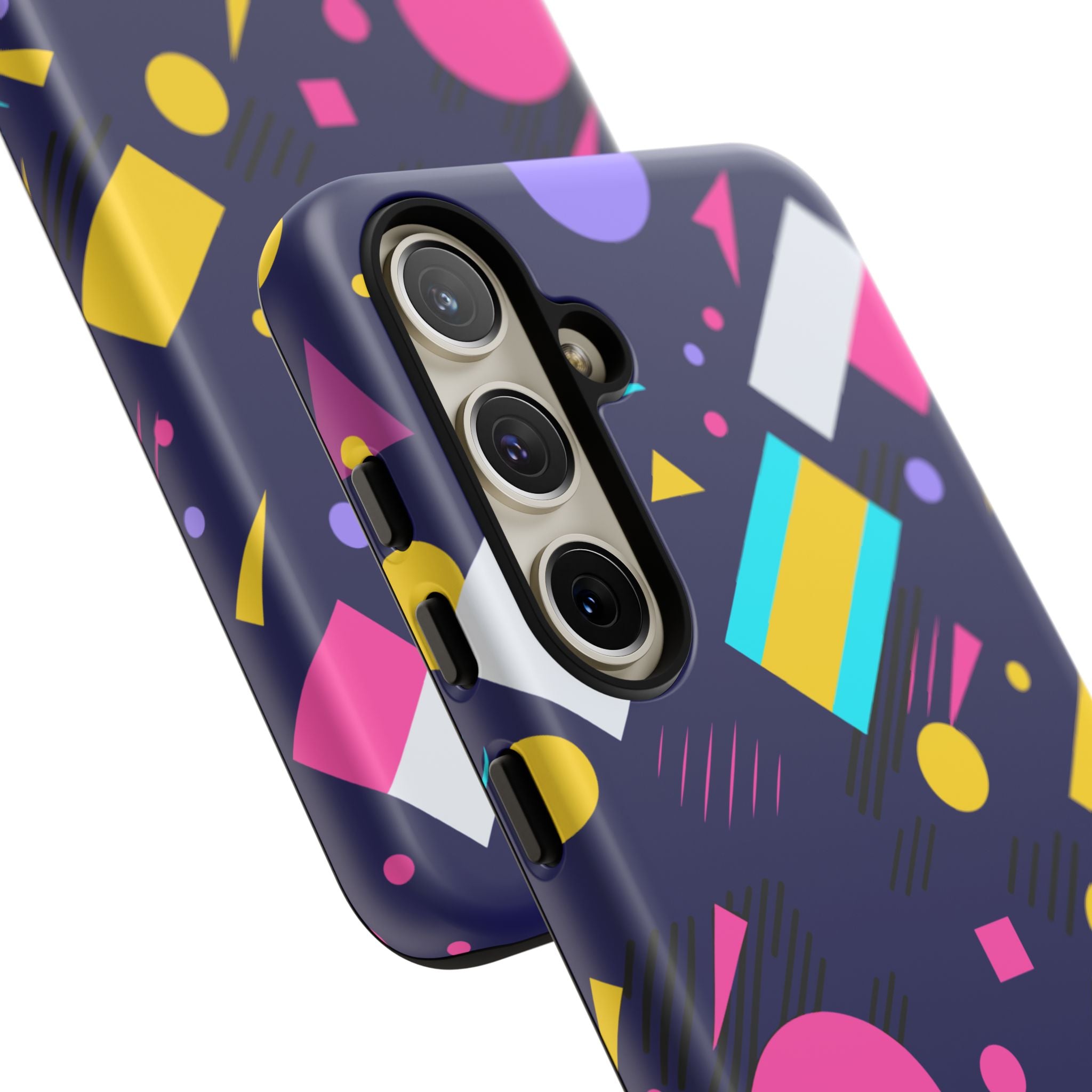 80s / 90s RETRO PATTERN DARK | Tough Phone Case