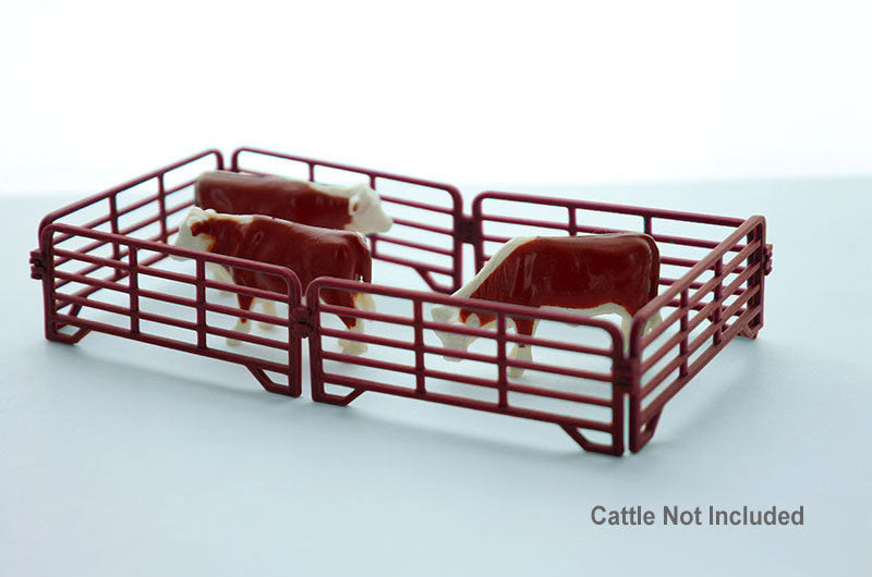 3D To Scale 64-318-R 1/64 Scale Corral Panels 12 Ft.