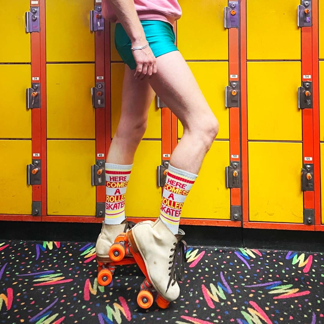 Here Comes A Roller Skater Gym