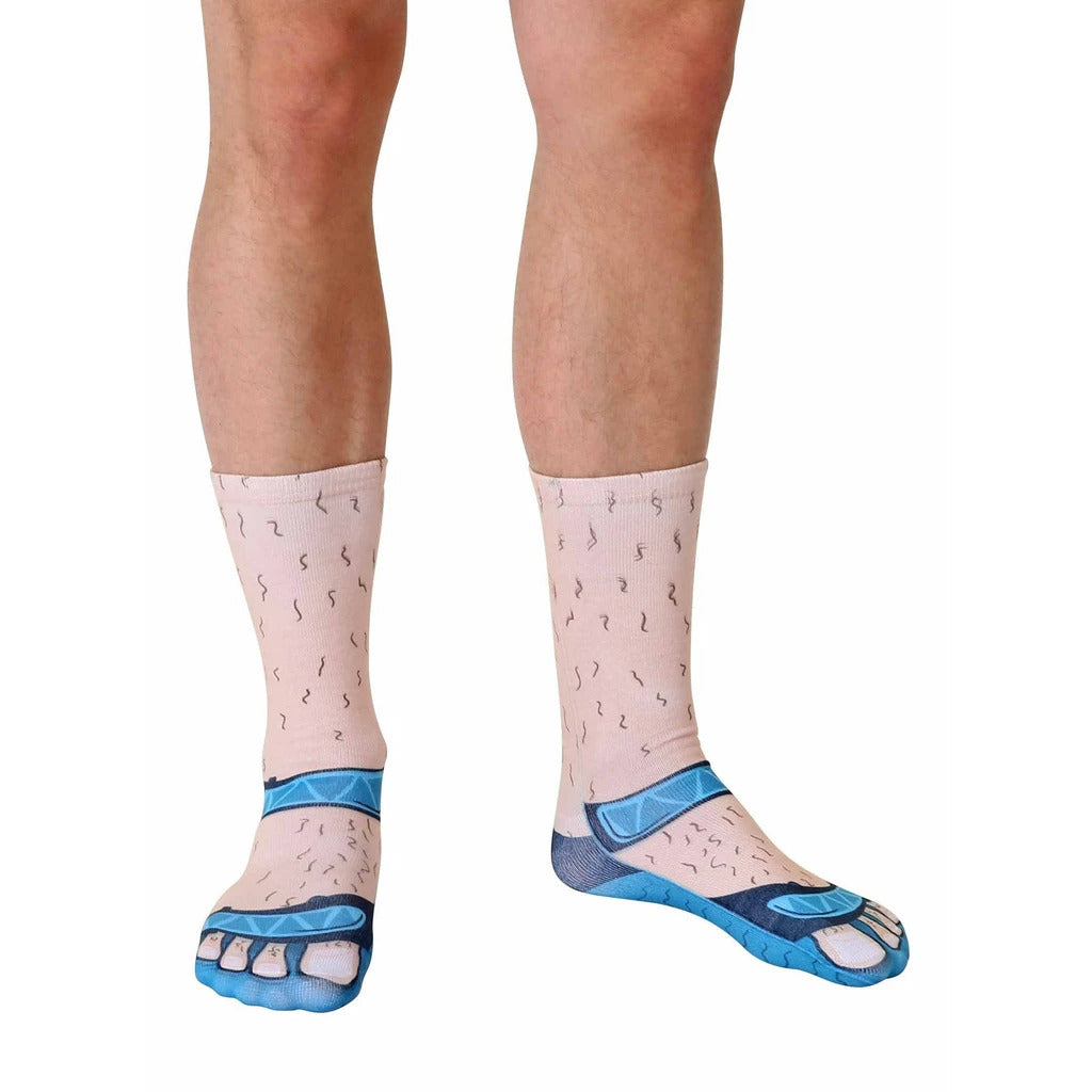 Socks and Sandals Pale