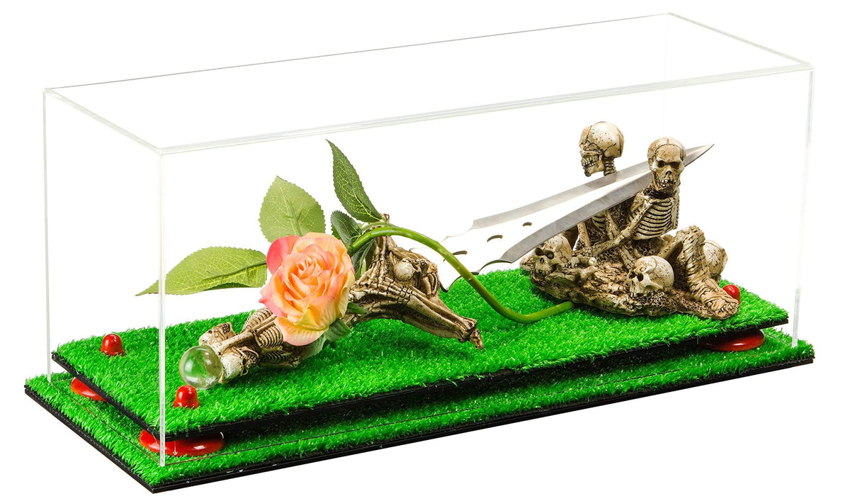 Acrylic Versatile Trucks, Trains and Rockets Display Case 19.25 x 8.25 x 8 - Clear (A103/V47)