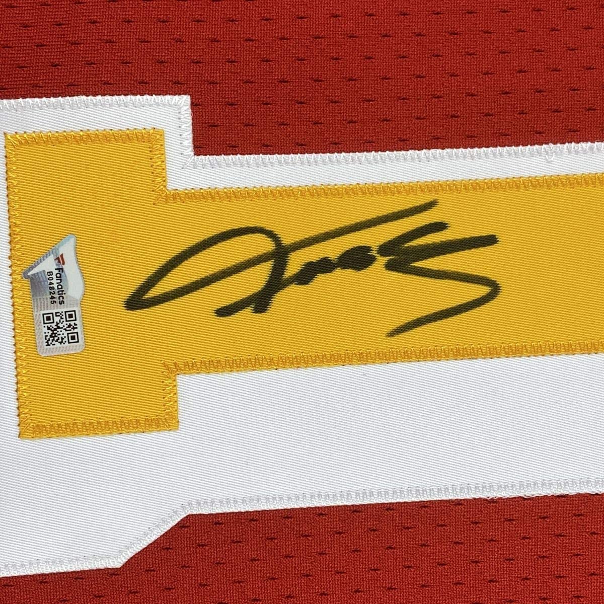 Autographed/Signed Tracy McGrady Houston Rockets Red Authentic Swingman Mitchell & Ness Basketball Jersey Fanatics COA