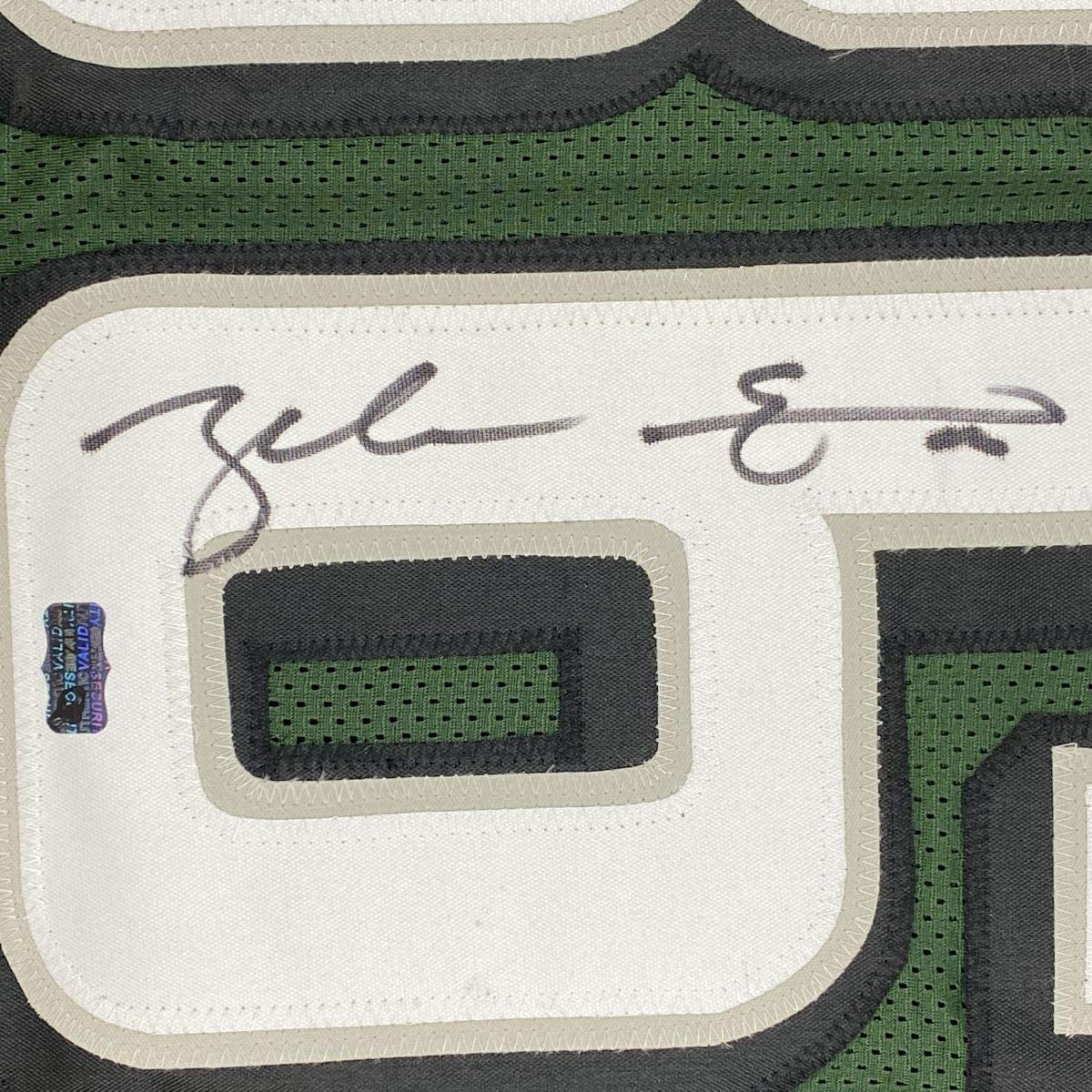 Autographed/Signed Zach Ertz Philadelphia Green Football Jersey JSA COA