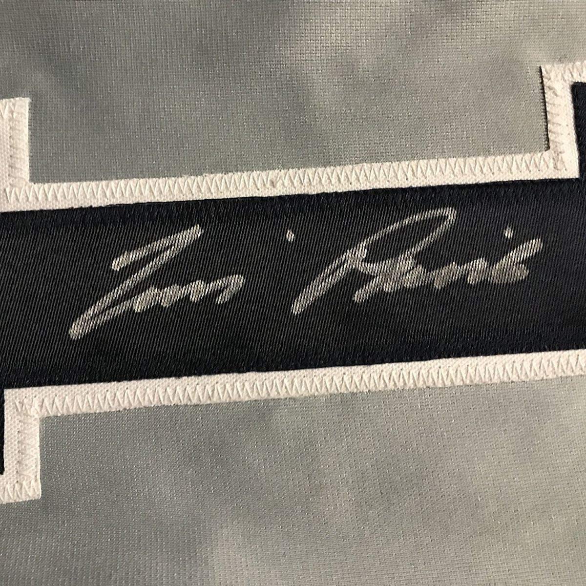 Autographed/Signed Tim Raines New York Grey Baseball Jersey JSA COA