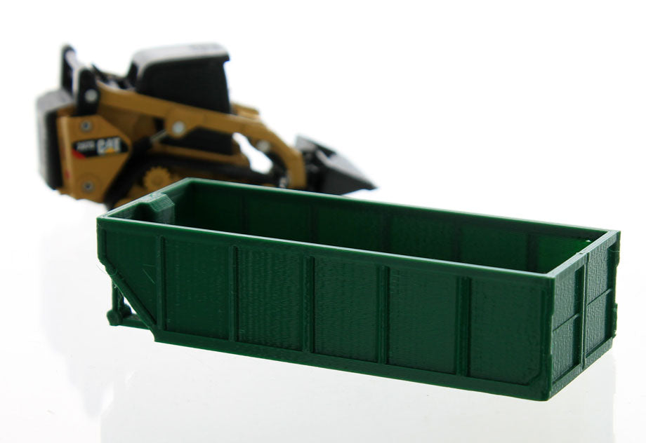 3D To Scale 64-235-GR 1/64 Scale Rolloff Dumpster 15 Yards