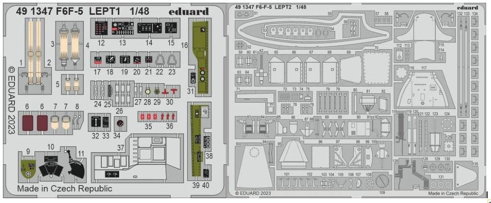 Eduard 491347 1/48 Aircraft- F6F5 for EDU (Painted)