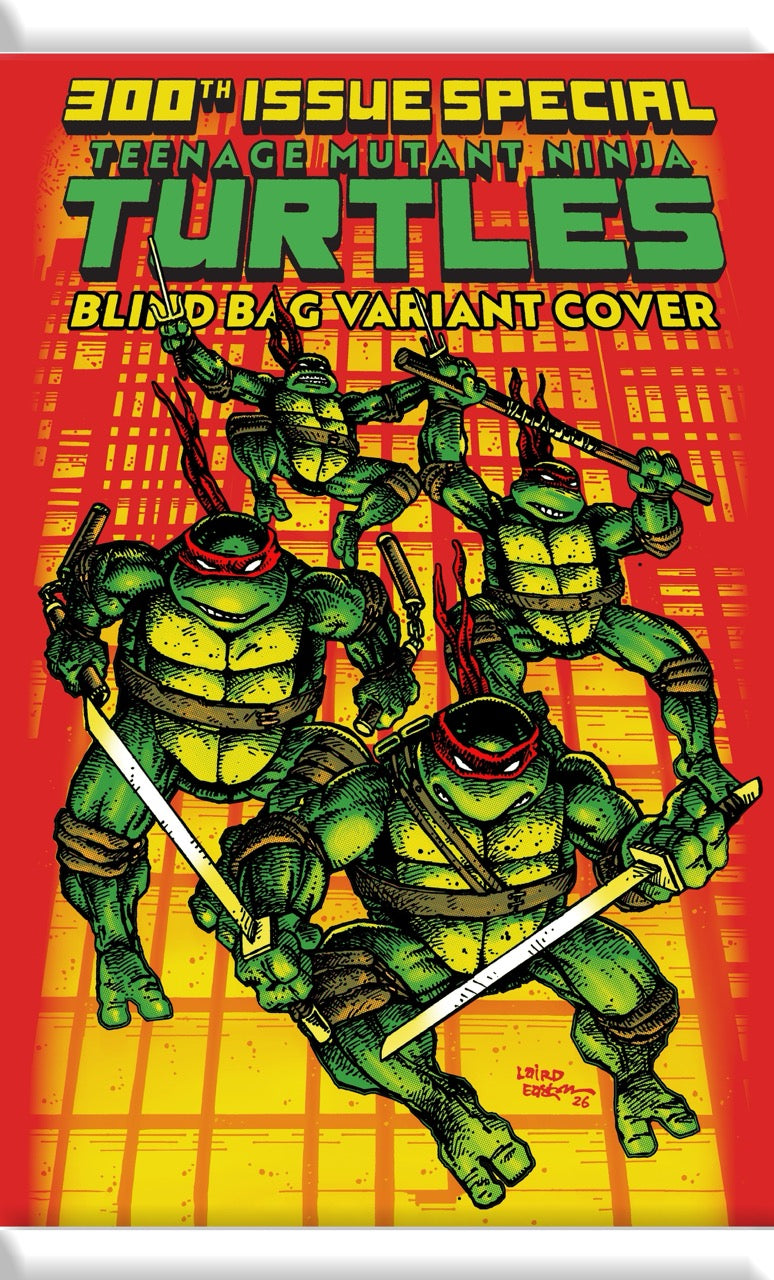 TMNT 300th Issue Blind Bags 10 Pack