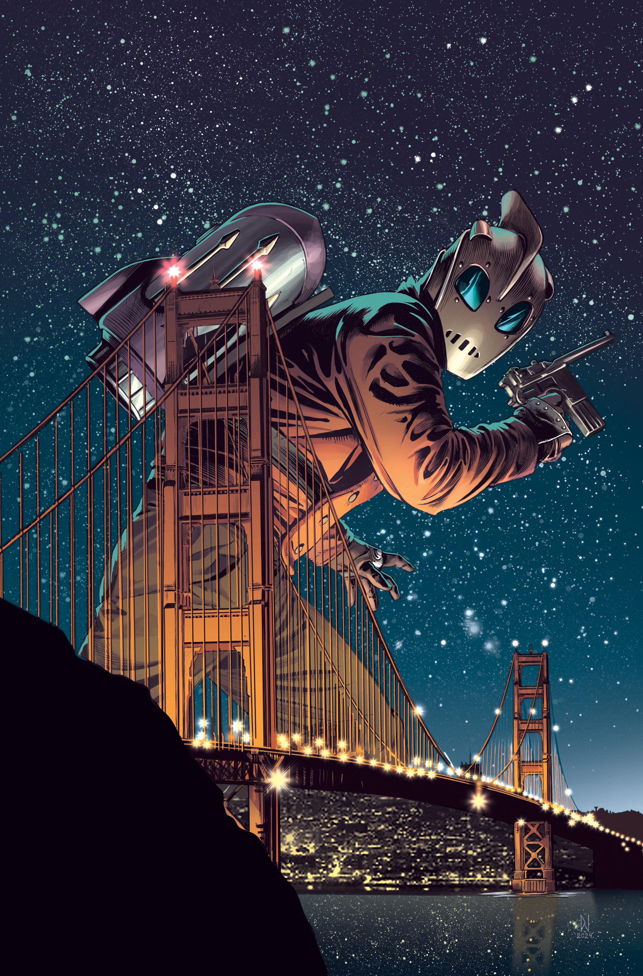 The Rocketeer: Breaks Free #2 Variant RI (10) (Wheatley Full Art)[1:10] CB  (08/21/2024)(08/28/2024)