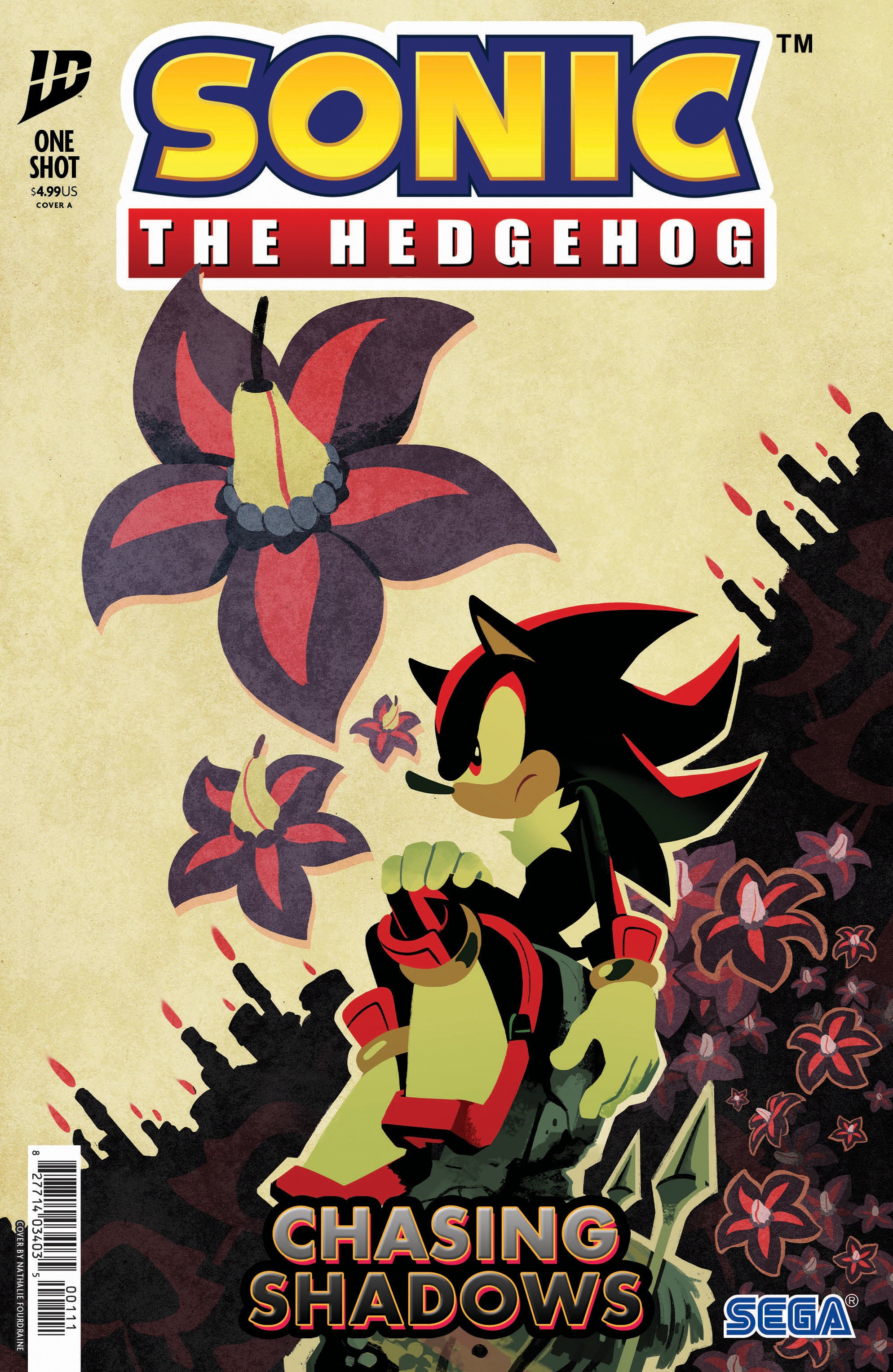 Sonic the Hedgehog: Chasing Shadows Cover A (Fourdraine) CB  (03/26/2025)(05/21/2025)