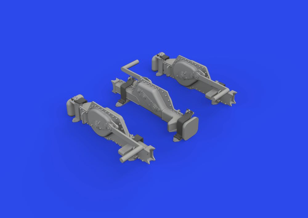 Eduard 635024 1/35 Armor- WWII German 10-Ton Jacks (Resin)