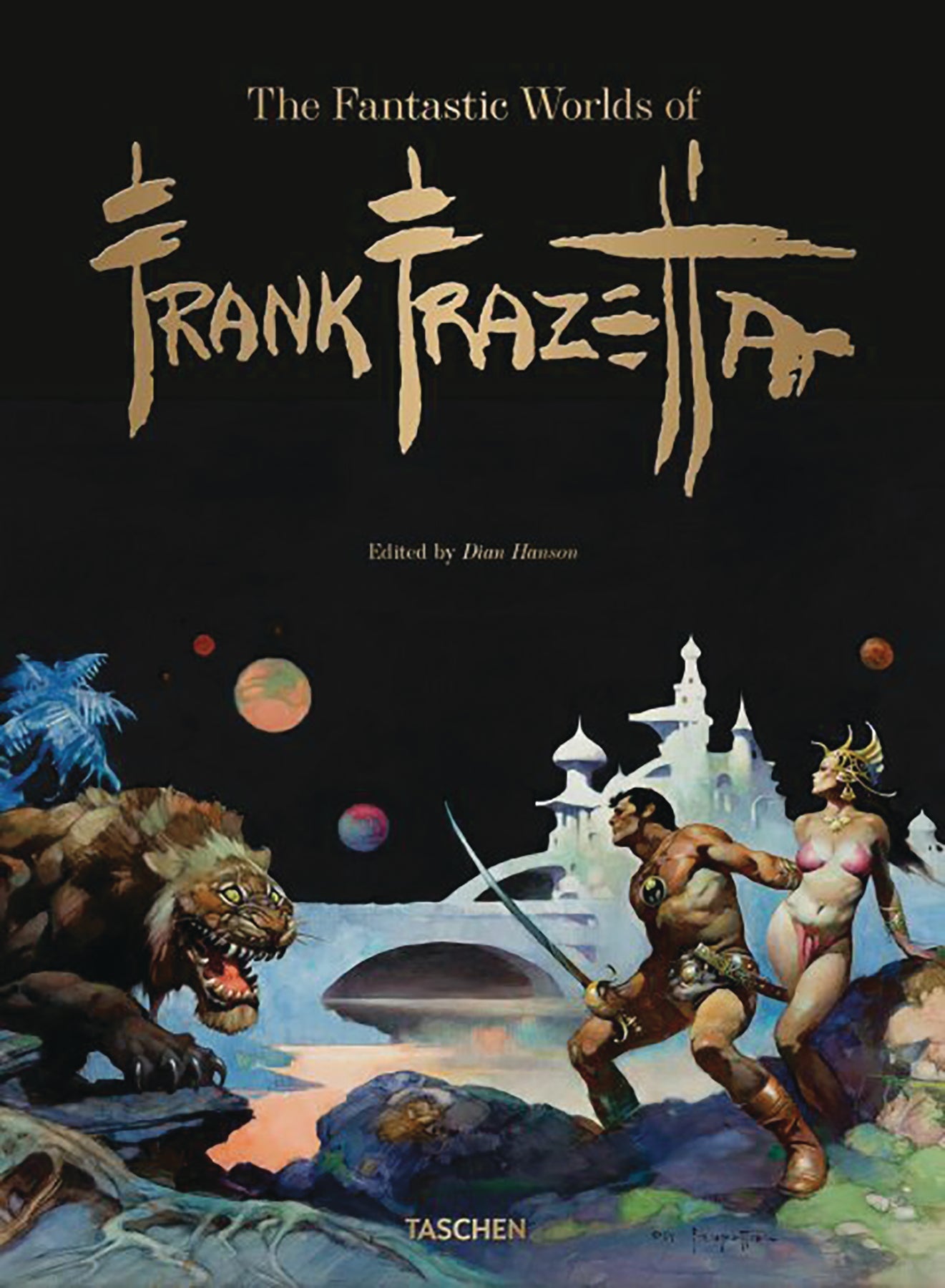 FANTASTIC WORLD OF FRANK FRAZETTA HC (06/14/2023) TASCHEN AMERICA L.L.C.