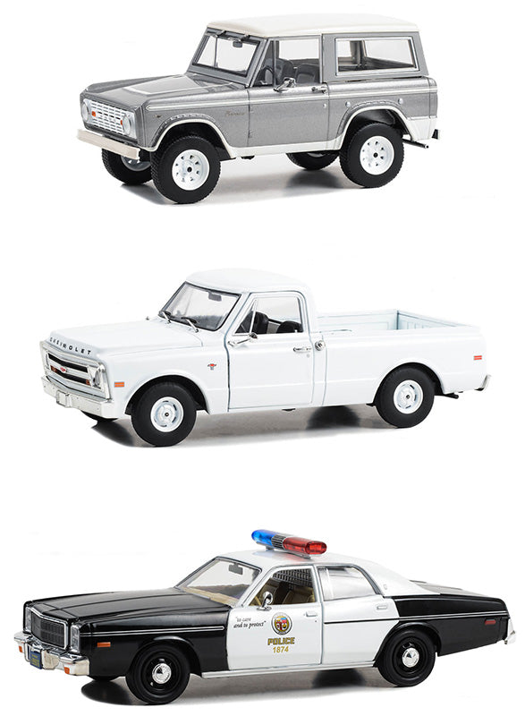 Greenlight 84190-CASE 1/24 Scale Hollywood Series 19 - Two Three-Piece Sets