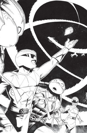 Mighty Morphin Power Rangers Teenage Mutant Ninja Turtles Iii #4 E 1:10 Virgin Alessio Zonno (01/21/2026) Boom