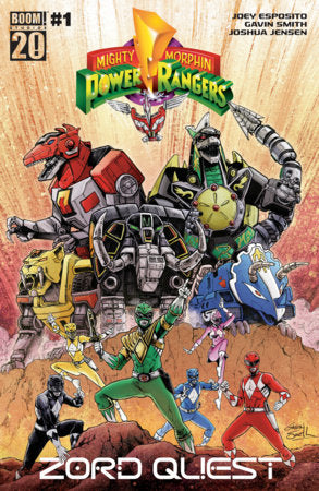 Mighty Morphin Power Rangers Zord Quest #1 A Gavin Smith (01/07/2026) Boom