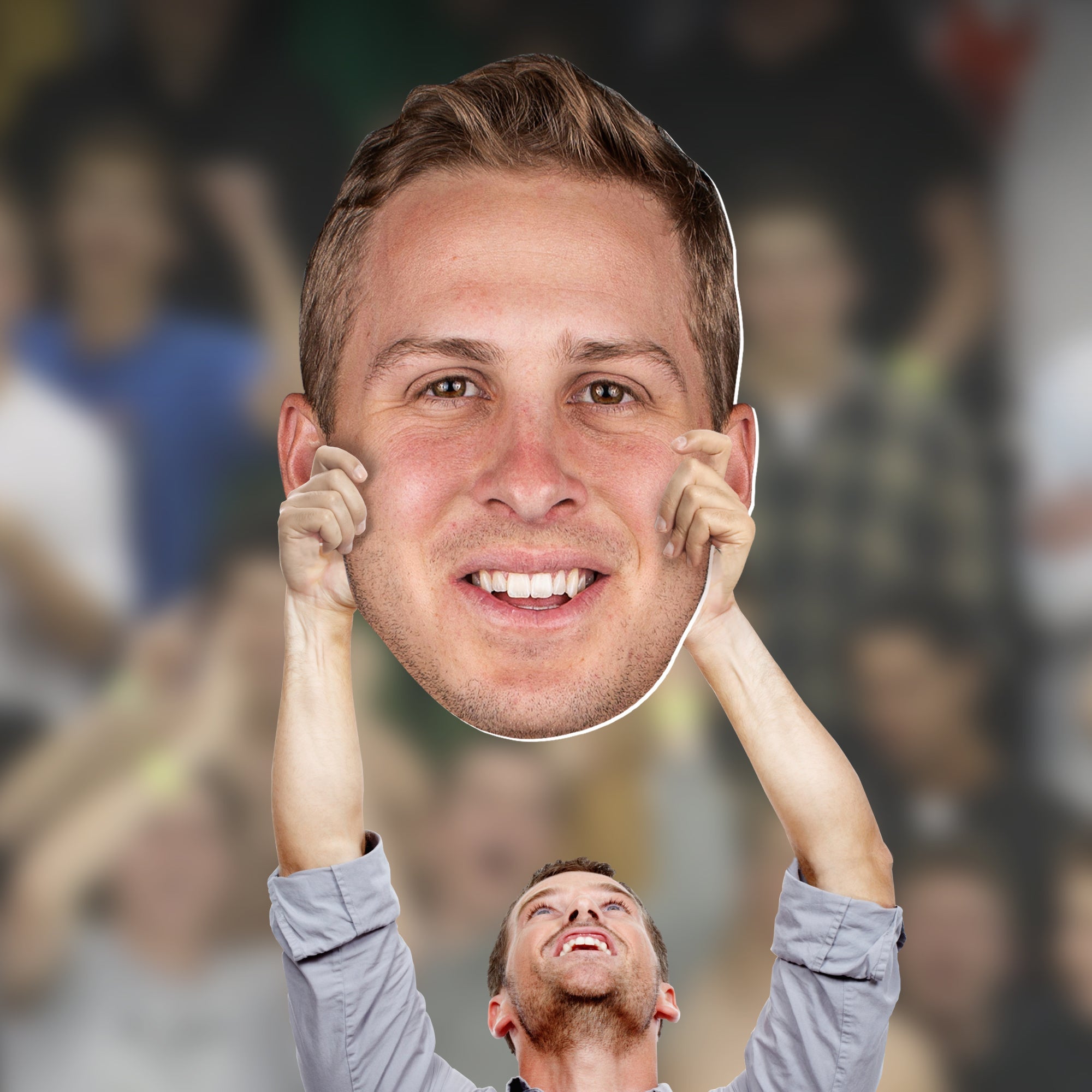 Jared Goff - Big Head - Official NFL - Detroit Lions - Foam Core Cutout