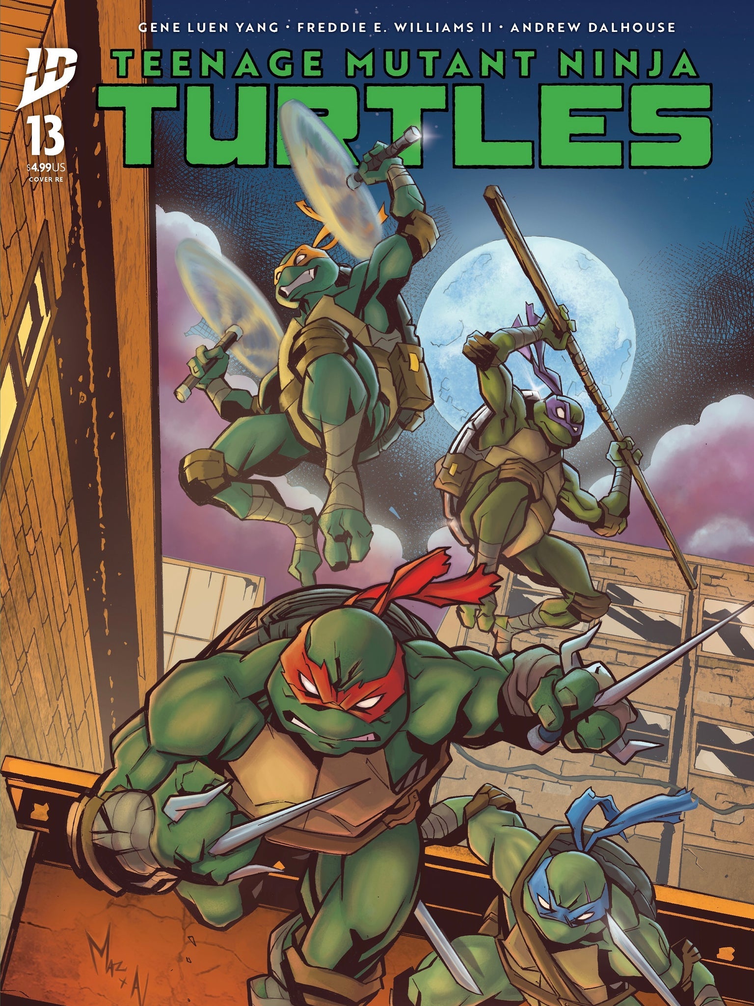 Teenage Mutant Ninja Turtles Aurelio Mazzara (12/10/2025)
