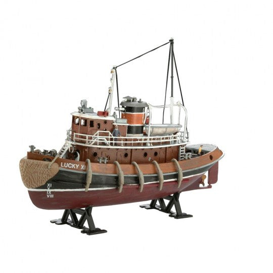 Revell 65207 1/108 Harbor Tug Boat w/paint & glue