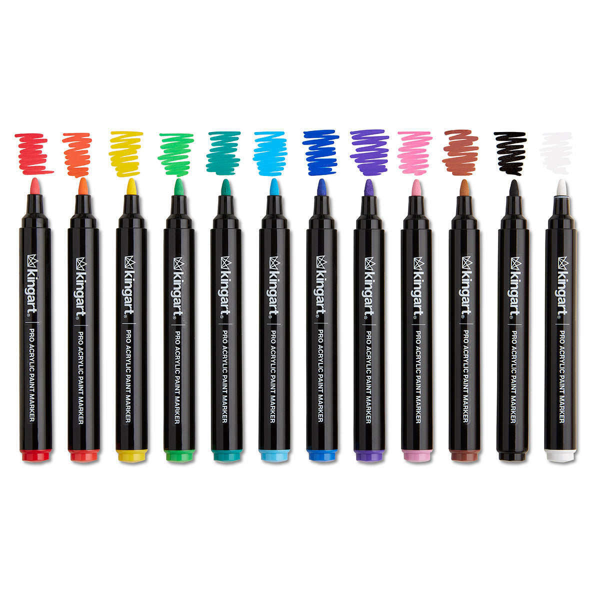Acrylic Paint Markers 12 Colors