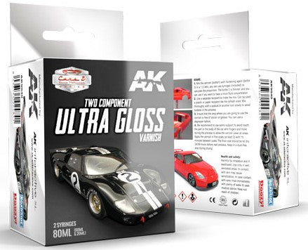 AK Interactive 9040 Car & Civil Vehicles Series: 2-Component Ultra Gloss Varnish