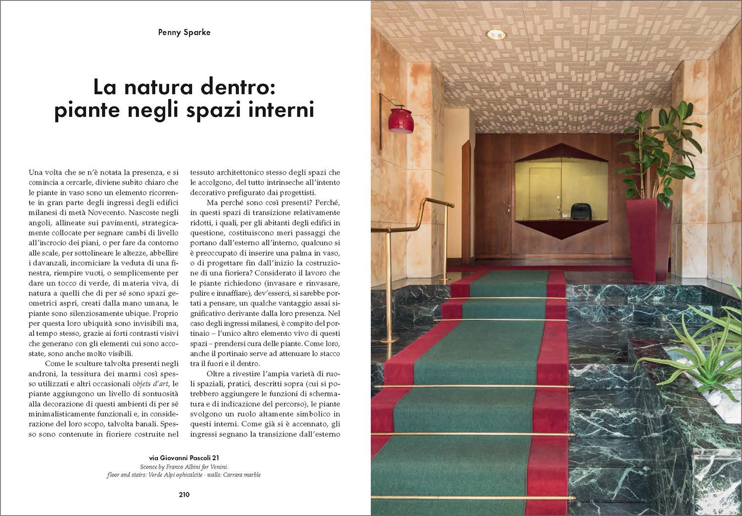 Entryways of Milan. Ingressi di Milano. 45th Ed. (English, Italian)