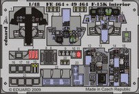 Eduard 49464 1/48 Aircraft- F15K Interior for ACY (Painted Self Adhesive)