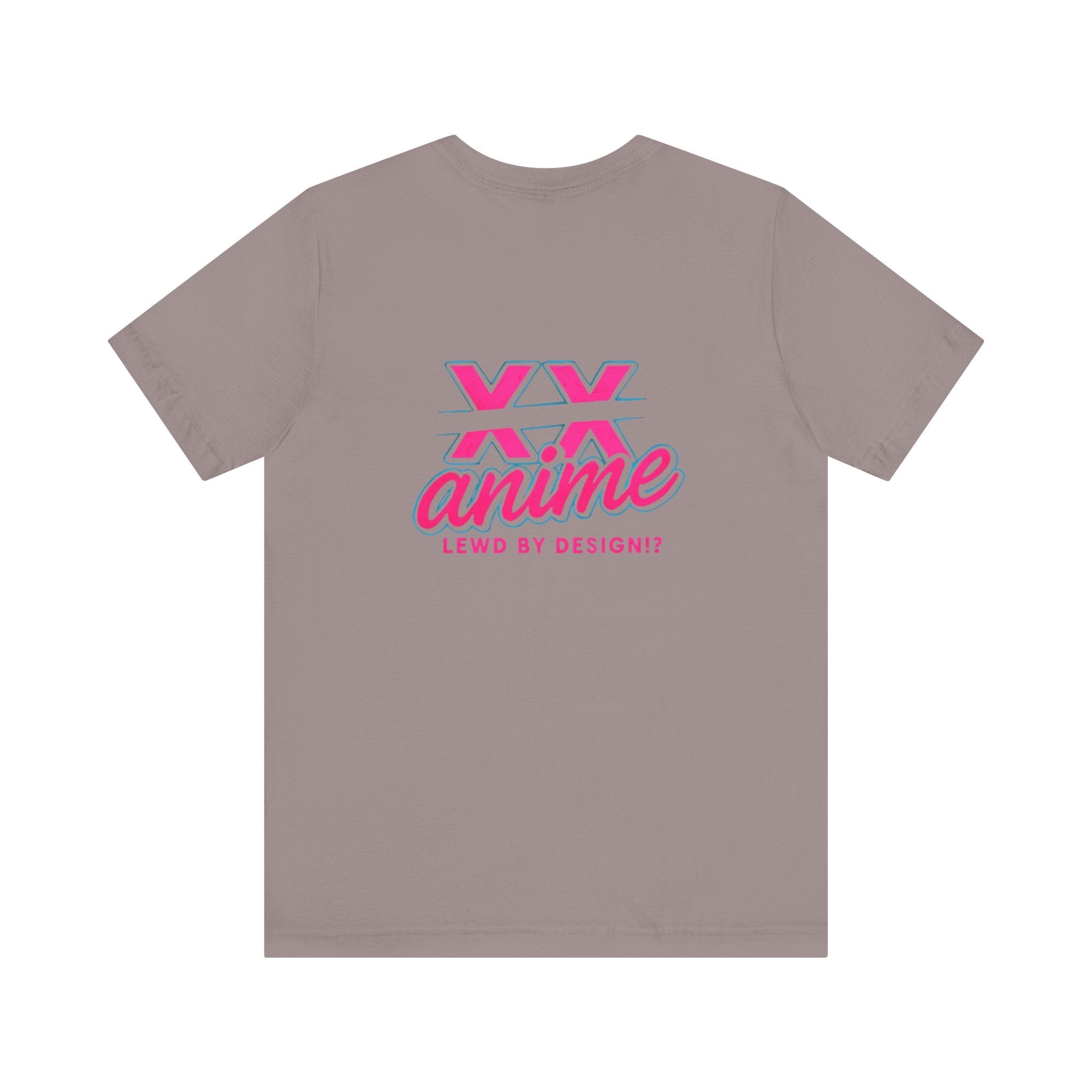 Lewd Anime-Themed Unisex Tee for Fans, Cute Graphic T-Shirt, Comfortable Everyday Wear, Perfect Gift for Anime Lovers, Stylish Casual Top