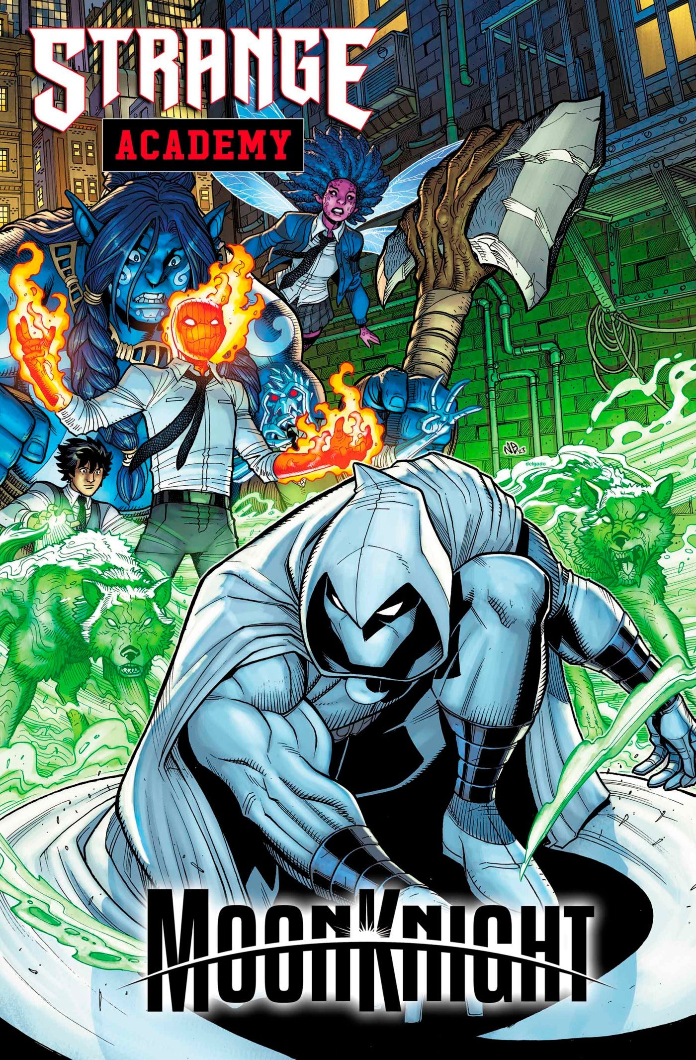Strange Academy Moon Knight #1 A Nick Bradshaw Carlos Hernandez (09/20/2023) Marvel