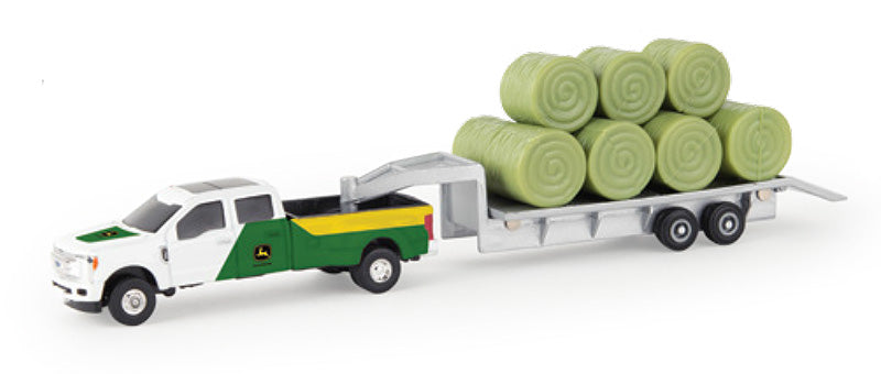 Ertl 45927 1/64 Scale John Deere Pickup And Trailer
