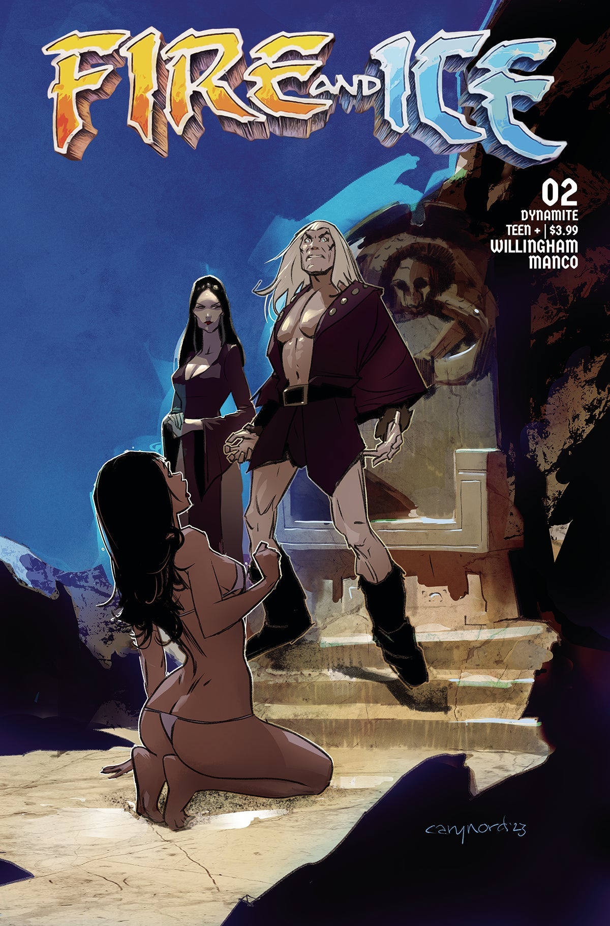 Fire And Ice #2 D 1:10 Cary Nord Original Variant (12/06/2023) Dynamite