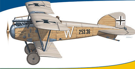 Eduard 84152 1/48 Albatros D III OEFFAG 253 BiPlane (Wkd Edition Plastic Kit)