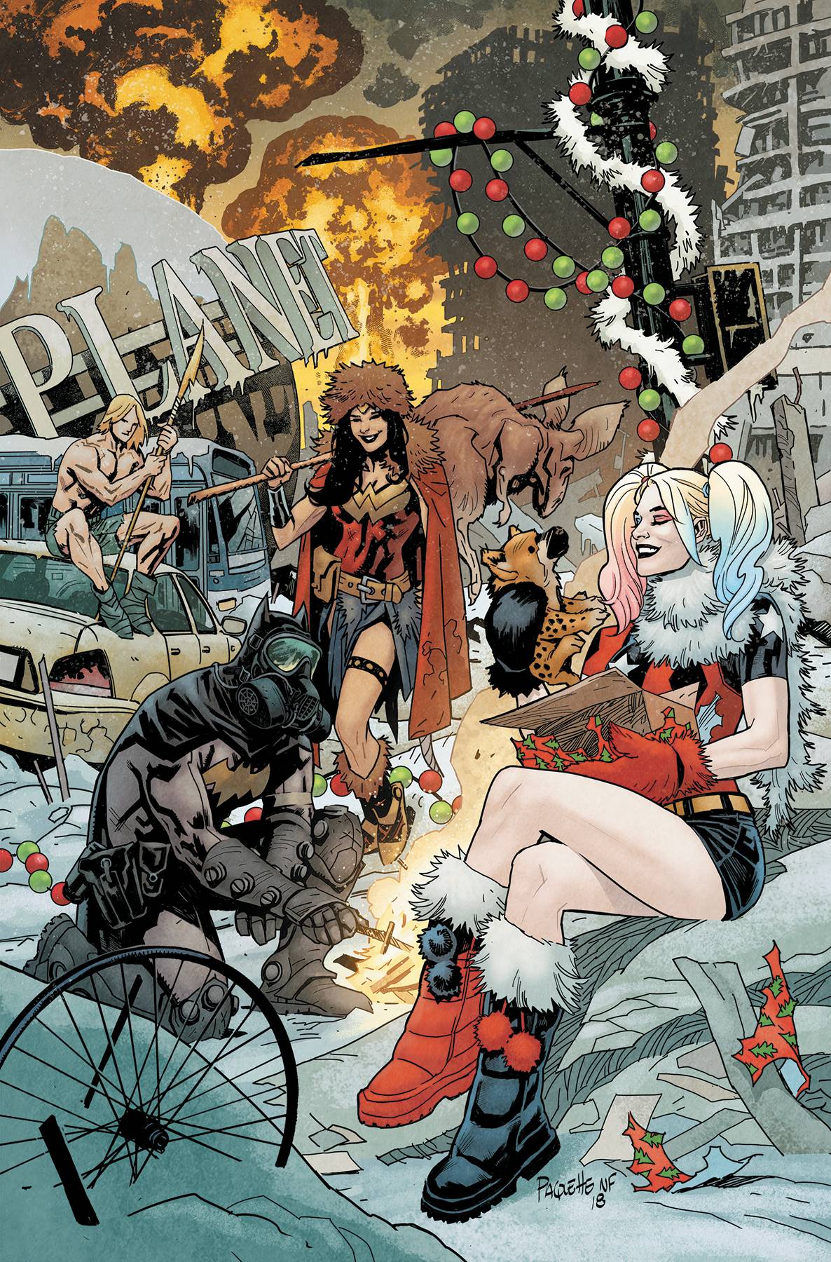 DC NUCLEAR WINTER SPECIAL #1 Yanick Paquette Paul Dini Christmas Harley Quinn (11/28/2018)