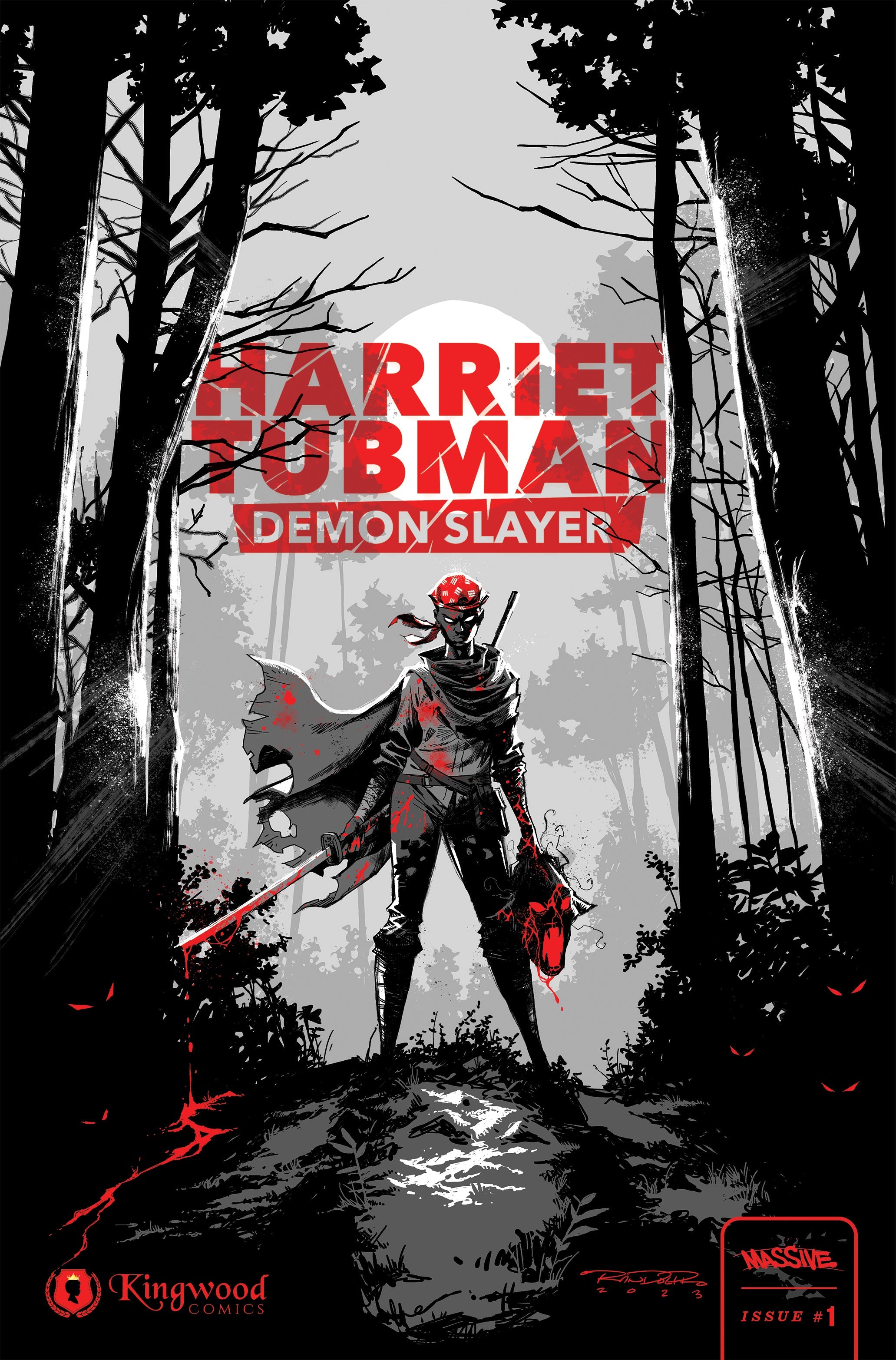 Harriet Tubman Demon Slayer #1 G 1:25 Randolph ( Variant (09/13/2023) Massive