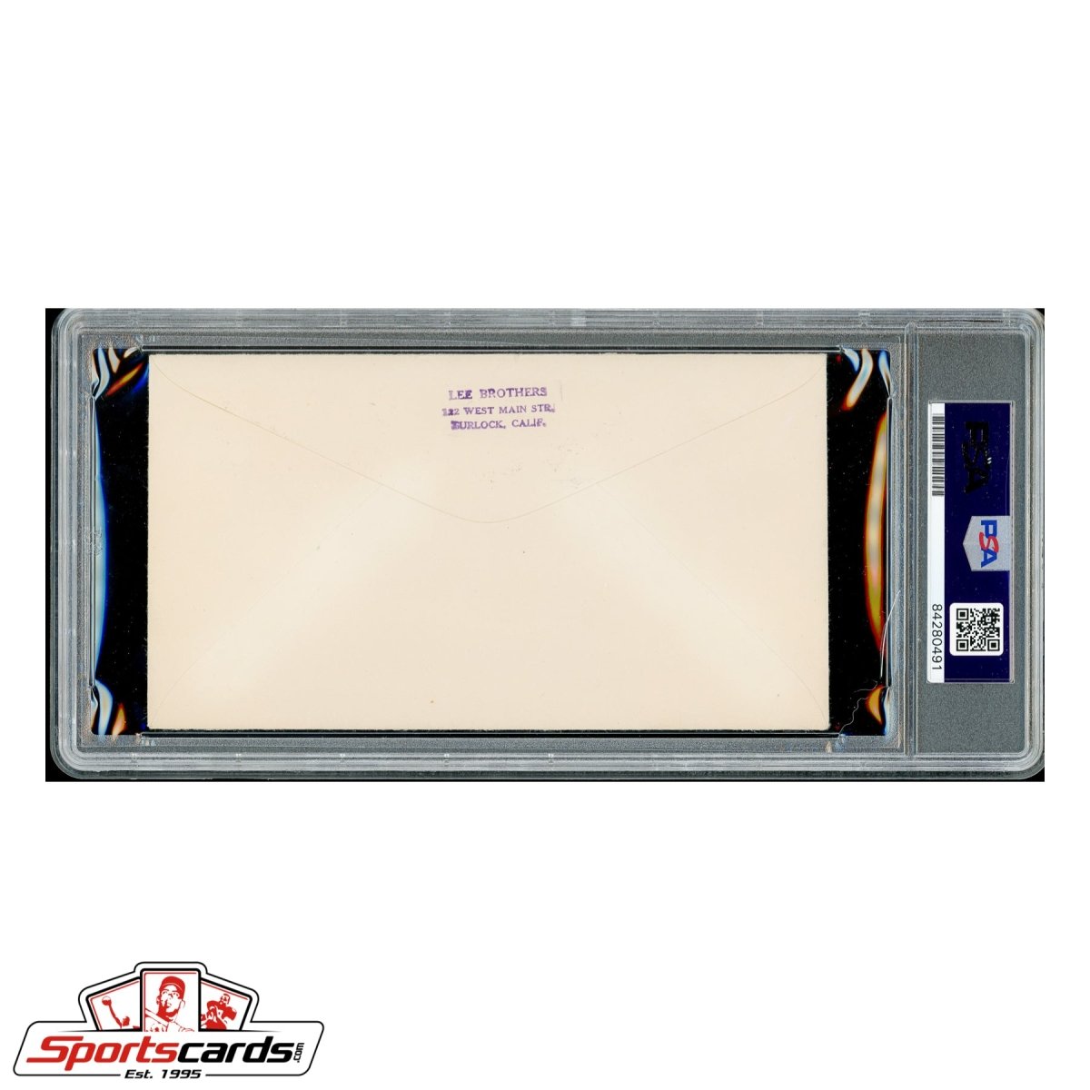 Ed Lopat Signed Auto 1939 First Day Cover FDC - PSA/DNA